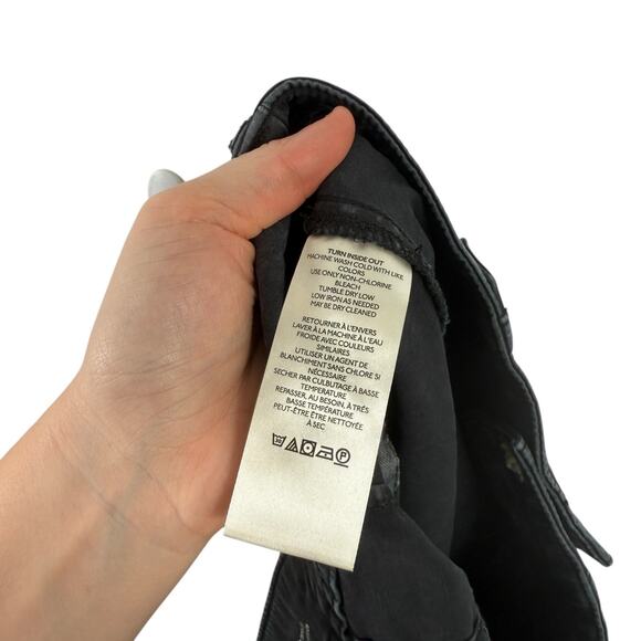 Pilcro Anthropologie Demilune Bootcut Utility Flare Pants Boho Womens 32 - Picture 6 of 7